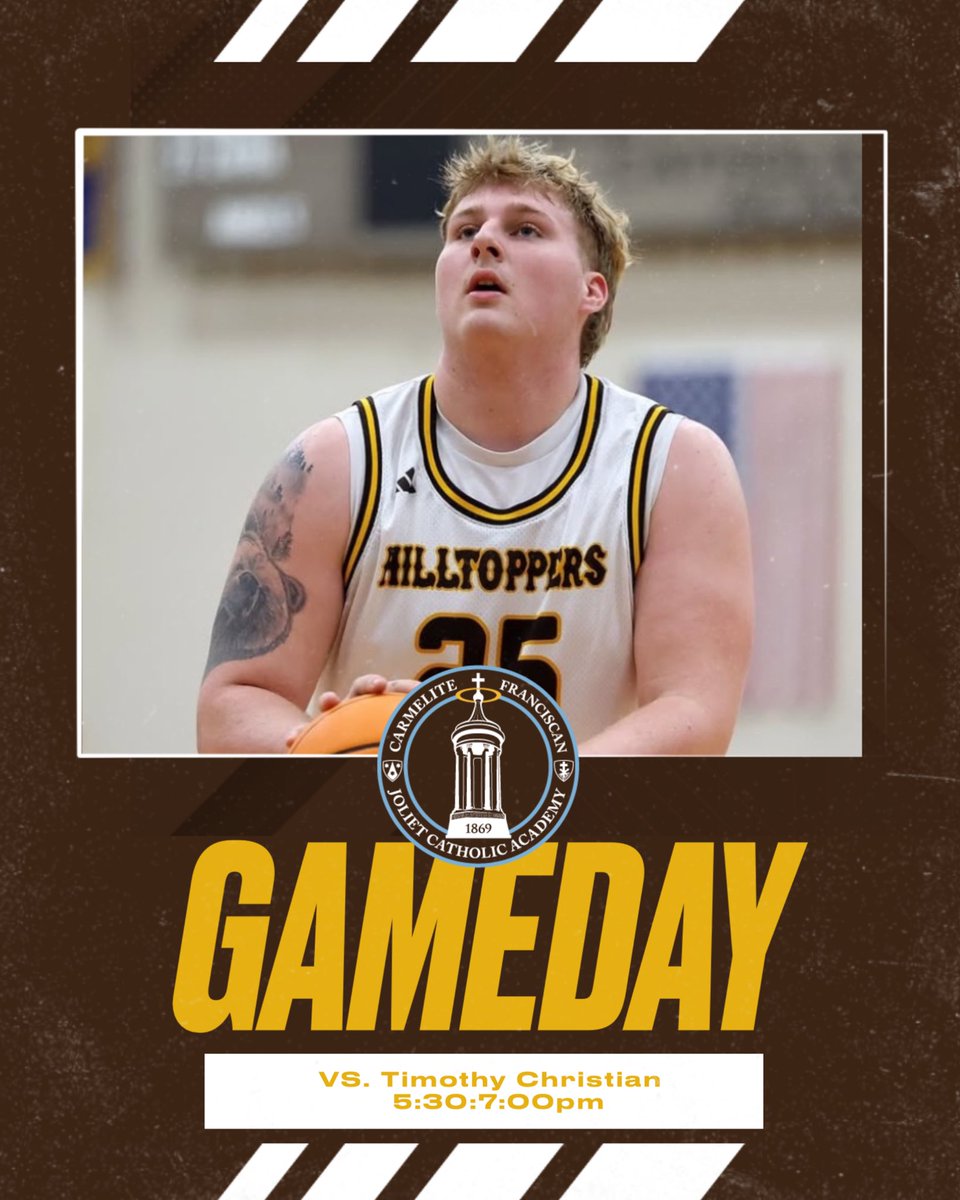 GAMEDAY!  Hilltoppers wrap up the regular season with a home game vs. Timothy Christian!  #gohill #cultureofJOY