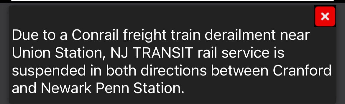 Conrail freight train derailment on the Raritan Line <a href="/NJTRANSIT/">NJ TRANSIT</a> <a href="/NJTRANSIT_RVL/">Raritan Valley Line</a>