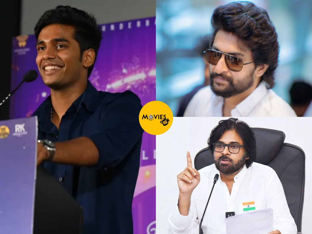 Movies4u_Officl's tweet image. &quot;#Nani and #PawanKalyan garu are my favourite actors in telugu.&quot;

- Actor #Pavish [#NEEK Hero]