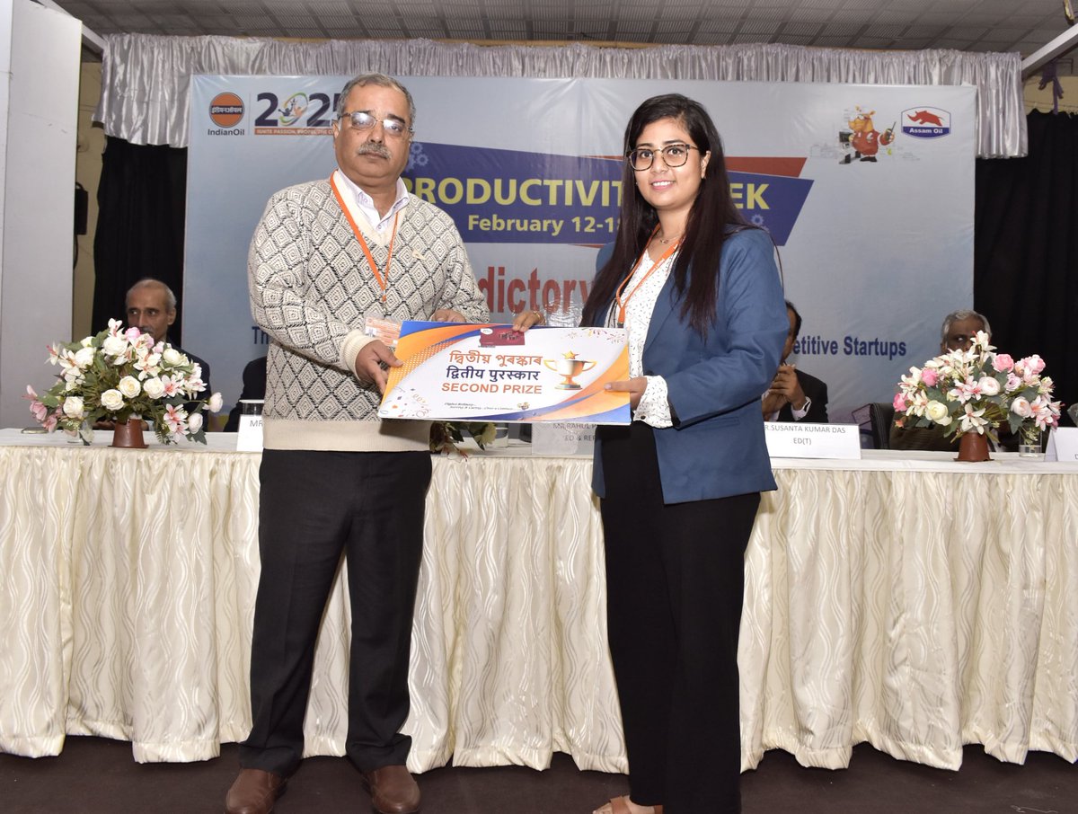 IOCLRefineries1's tweet image. &quot;Innovation begins with an idea, but its true value is realized when protected.&quot; The Productivity Week at @IndianOilcl&apos;s Digboi Refinery concluded with an inspiring valedictory function, highlighting the impact of innovation and intellectual property. #Innovation #IPProtection