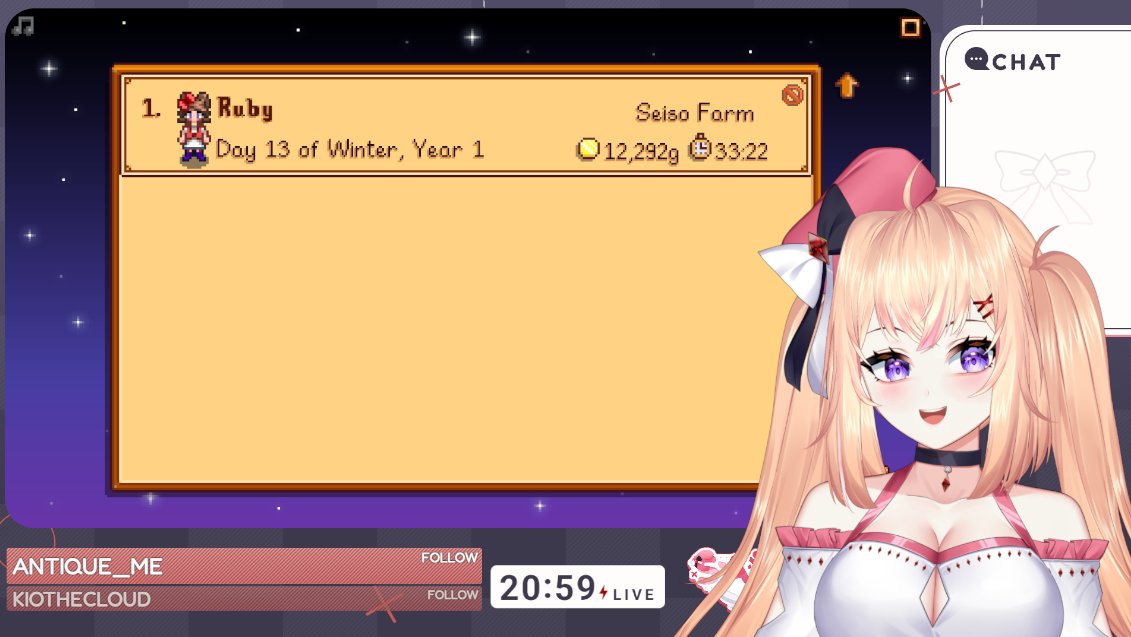 sakuramiruby's tweet photo. [STREAM ANNOUNCEMENT]

we back in grinding stardewvalley!!!!!!!!!!!!!!!!!!

♦ https://t.co/kRxIW2ScK4 ♦

#PHVtuber #Rubytostream https://t.co/ZA8eIxsnyz