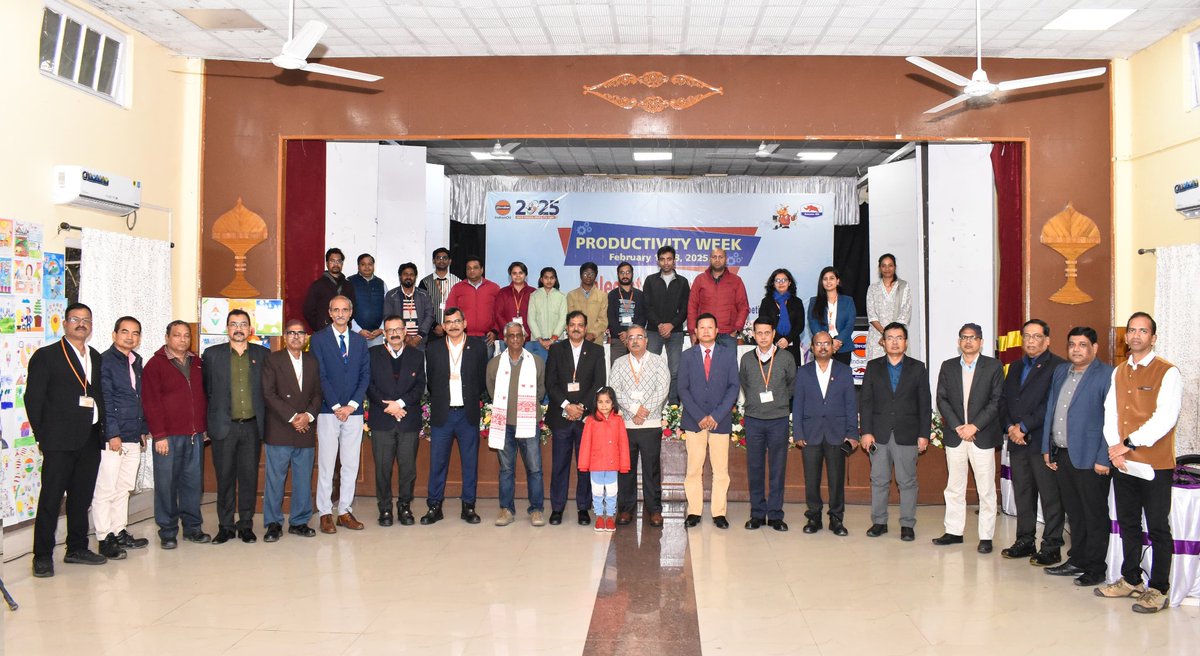 IOCLRefineries1's tweet image. &quot;Innovation begins with an idea, but its true value is realized when protected.&quot; The Productivity Week at @IndianOilcl&apos;s Digboi Refinery concluded with an inspiring valedictory function, highlighting the impact of innovation and intellectual property. #Innovation #IPProtection