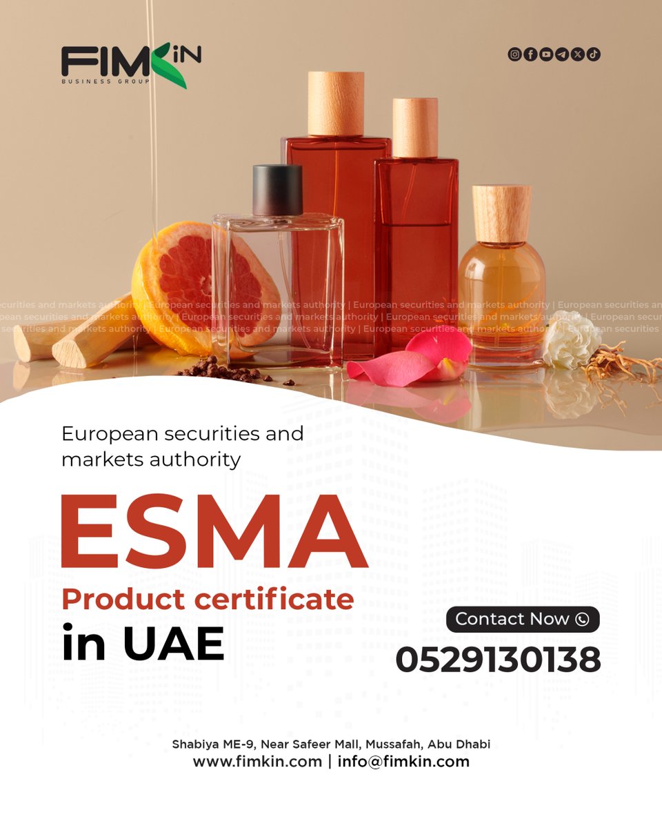 Fimkinuae's tweet photo. Fimkin offers expert guidance and top-notch services to ensure your products meet UAE standards seamlessly. Ensure your products comply with UAE standards effortlessly, contact us today!
#ESMARegistration #ProductCompliance #FimkinServices #ExpertGuidance #TopNotchSupport https://t.co/fIofMwdBRF