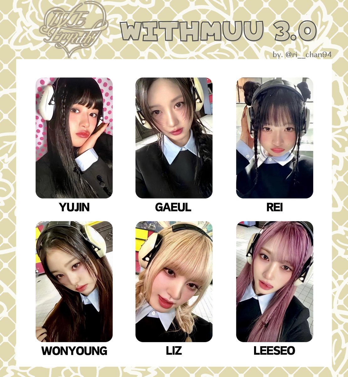 IVE EMPATHY【Sony Music 1.0】 𝑎𝑛𝑑 【Withmuu 3.0 (or 4.0