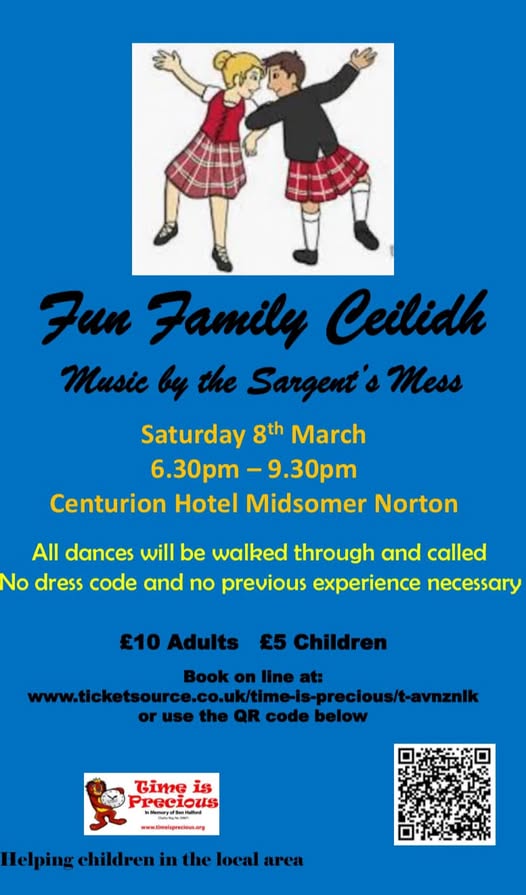 Family Ceilidh evening. <a href="/BW_Centurion/">Best Western Centurion Hotel</a>  <a href="/BathEcho/">Bath Echo</a>  <a href="/bathsps/">BathUni SPS</a> <a href="/MSNNubNews/">MidsomerNortonNubNews</a> Fun night for all ages #ceilidh #scottishdance #funforall
