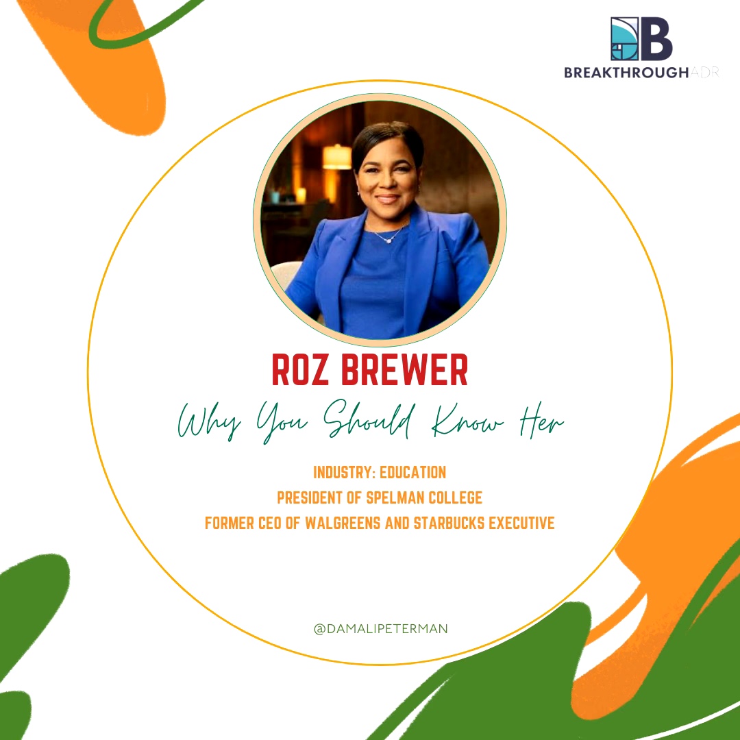 📚 Roz Brewer is breaking barriers in business and education! As the President of Spelman College and a former Fortune 500 CEO, she’s proving that Black women belong at the top—in boardrooms, classrooms, and beyond. 👩🏾‍🎓

From leading at Starbucks and Walgreens to shaping t...