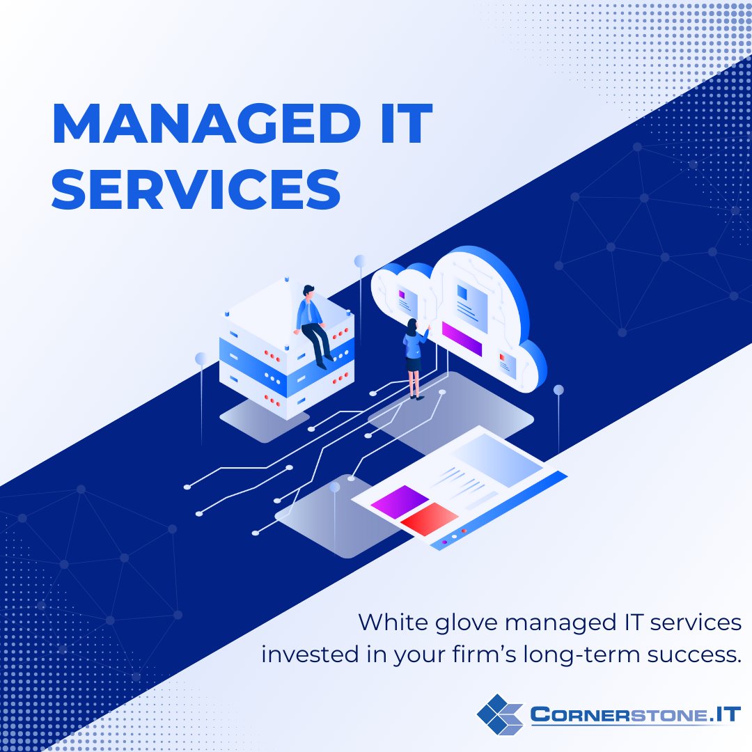 Small to mid-sized law firms have unique IT needs, and we’re here to meet them. Our Legal IT Service Desk offers specialized support to keep your tech running smoothly. #LegalTech #ITSupport #ManagedServices #MSP #CyberSecurity

cornerstone.it/ManagedServices