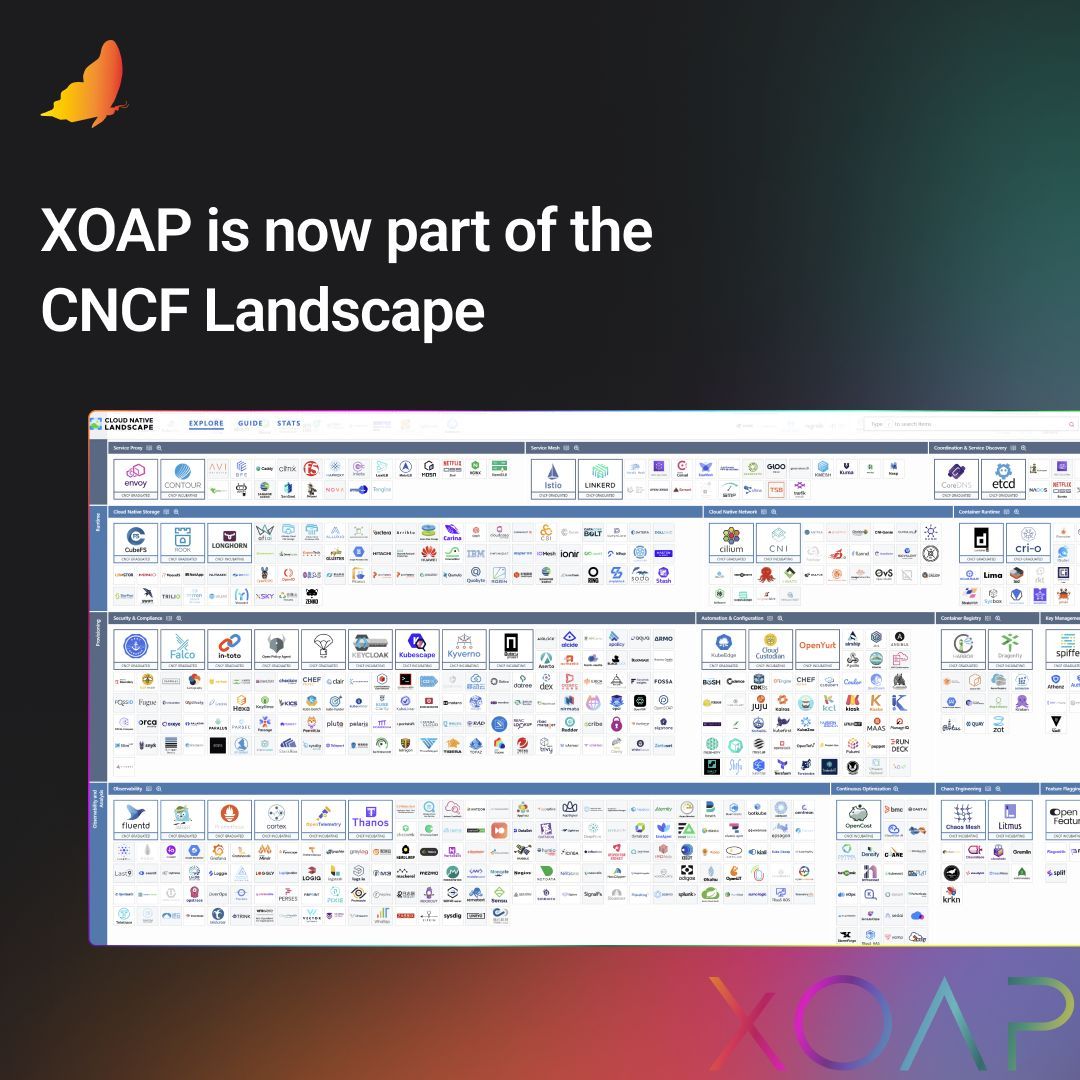 Excited to be part of the <a href="/CloudNativeFdn/">CNCF</a> (CNCF) Landscape under the #Automation &amp; Configuration category, alongside cloud-native products and services that tackle everything from CI/CD to observability.

🔗 Explore the landscape here: landscape.cncf.io