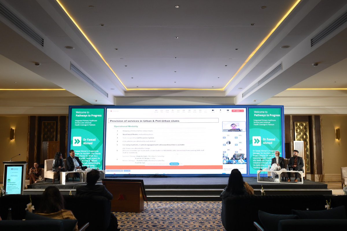 E4HProgramme's tweet image. Strengthening PHC is key to achieving UHC. At #PathwaysToProgressLearningEvent, experts from Punjab, KP &amp;amp; Sindh explored service delivery models, UHC alignment &amp;amp; digital innovations for immunisation. Scaling up PHC reforms is crucial for a resilient &amp;amp; inclusive health system.