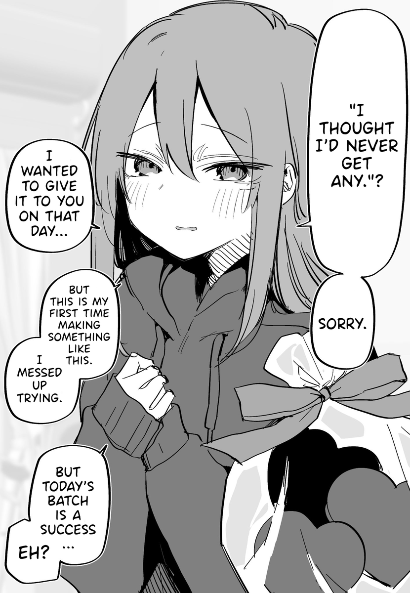 English Version! [A late Valentine's day with my girlfriend, who used to be covered in bruises.] 