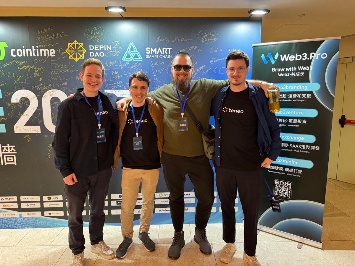 𝗟𝗶𝘃𝗲 𝗳𝗿𝗼𝗺 𝗖𝗼𝗻𝘀𝗲𝗻𝘀𝘂𝘀 𝗛𝗼𝗻𝗴 𝗞𝗼𝗻𝗴 𝟮𝟬𝟮𝟱! 🌐

A sneak peek at our founders on the ground—driving discussions on social media data economy and the future of decentralized networks.

Exciting conversations happening now

#ConsensusHK