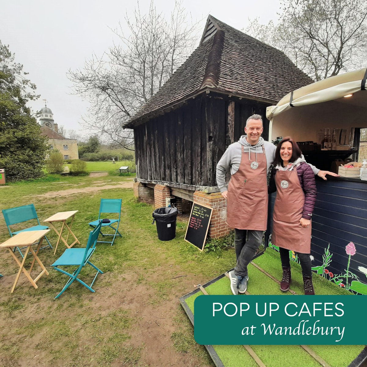 Did you know that Wandlebury is home to one of Cambridge's Dinky Doors? (Clue = there was once a grand house). From Thurs-Sat, combine your search with a coffee from The Coffee Station. Sunday sees Eden Coffee serving up half-term treats. #wandlebury #coffeelovers #goodforthesoul