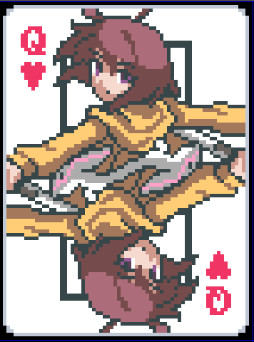 linne on queen of hearts