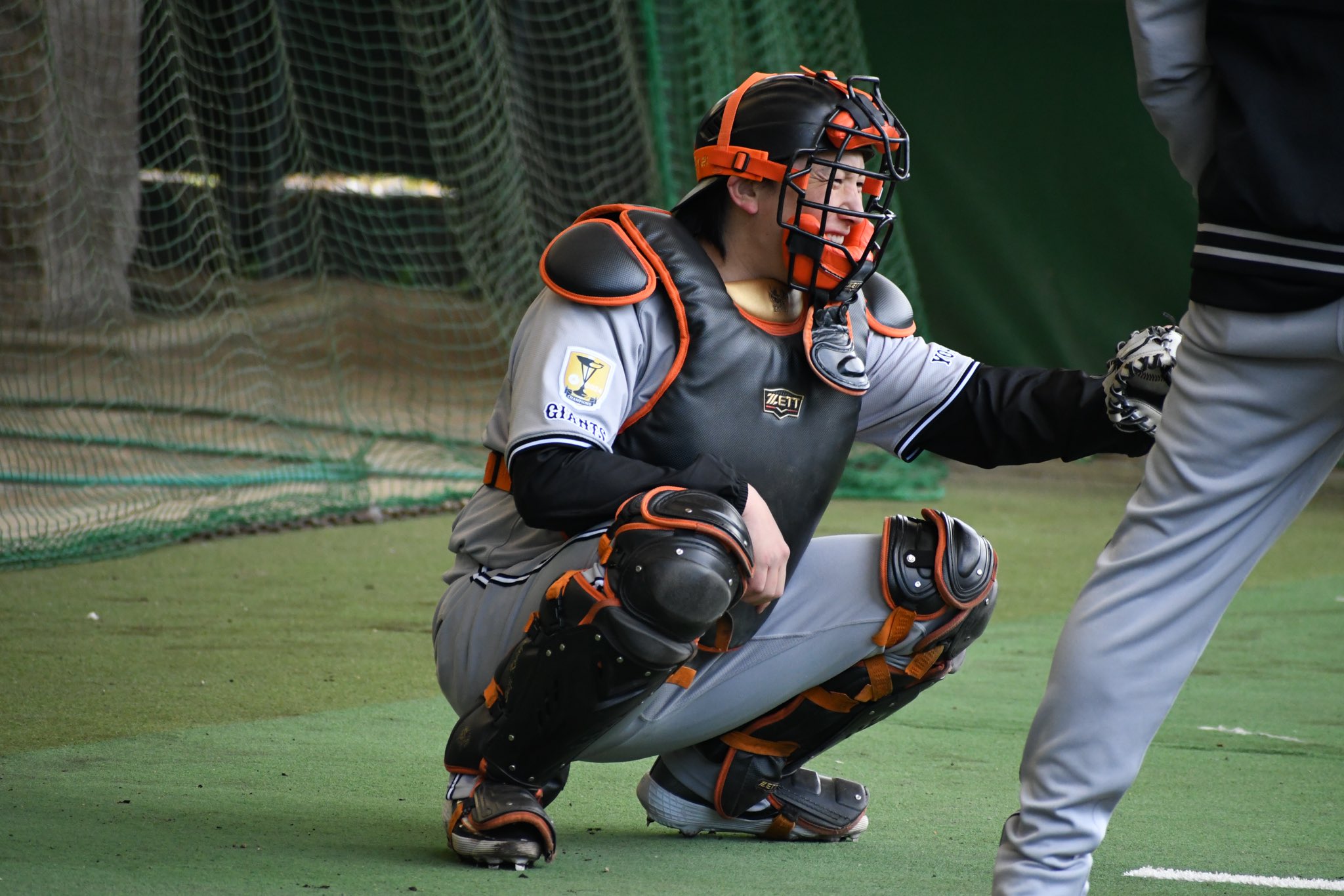 小林誠司、ジャイアンツ、宮崎キャンプ、打撃、捕手、ブルー