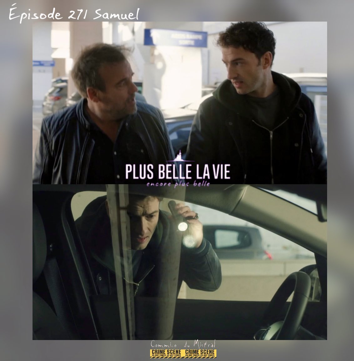 CommicoMistral's tweet photo. #Episode271   #pblvepb Samuel et JP retrouvent un mot de Darius  « pas de corps , pas de crime » 🤯#plusbellelavie #pblv #samuel   @inakilartigue https://t.co/uvSsTa0uZ2