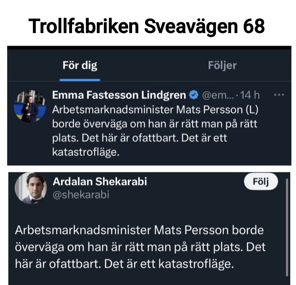 joeberlin53's tweet photo. De små sossetrollen jobbar på 😜 https://t.co/3J1TDXq73y