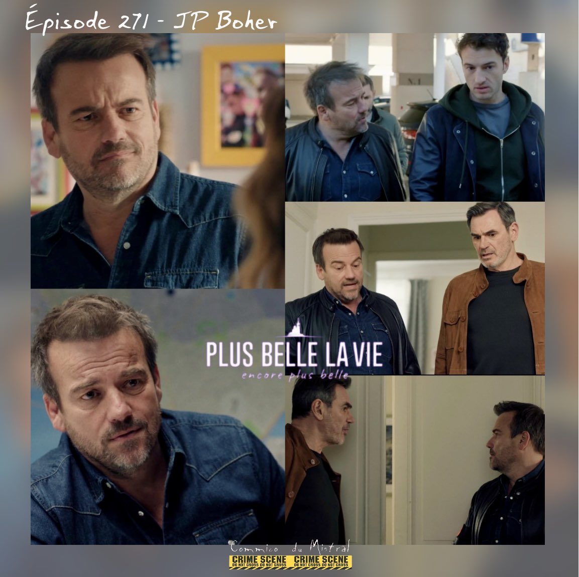 CommicoMistral's tweet photo. #Episode271    #pblvepb Élsa Morel a disparu 😱JP est persuadé que c’est un coup de Darius . Mais comment le prouver ? 🤯 toute la team est sur le coup . L’enquête pèse sur la vie perso de JP qui n’a plus qu’une seule obsession : coincer Darius  🥺 #pblv #JPBoher @HenonStephane https://t.co/jJCGDmedE4