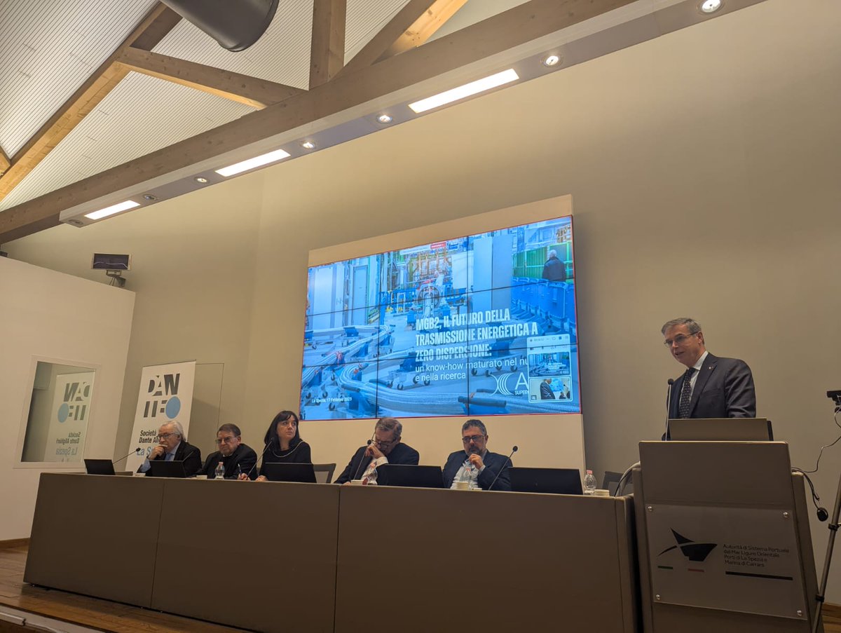 Yesterday in La Spezia during the conference "L'energia nucleare che ci attende" our CEO Marco Nassi  revisited ASG's contributions to magnets for nuclear fusion, but also discussed innovative topics such as MgB2 cables for energy transmission.
#energy #nuclear #MgB2