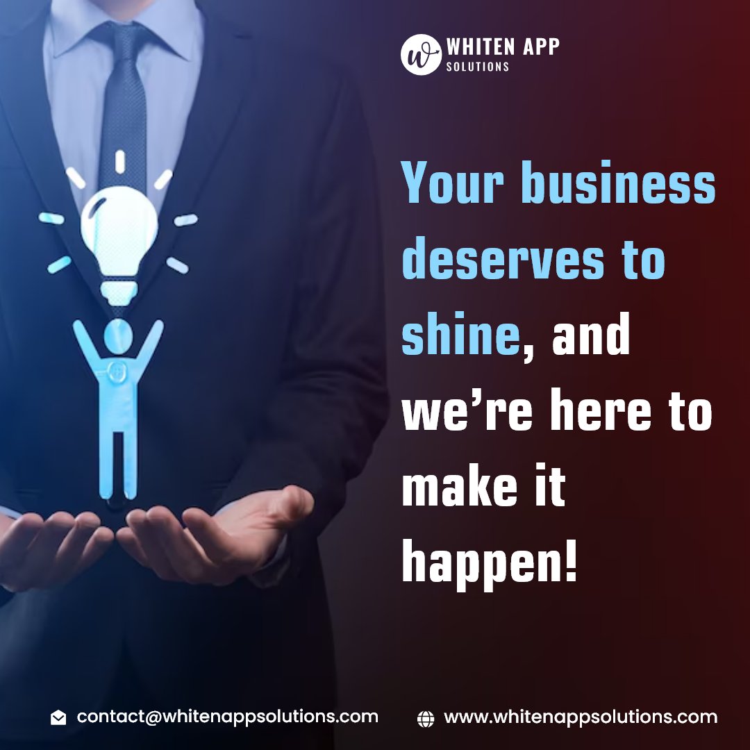 WhitenApps's tweet photo. Your success is our mission - Let’s build the future together!🤝

Let’s talk!
📧: contact@whitenappsolutions.com
🌍: https://t.co/a9WM5yzt4N
.
.
#businessgrowth #onlinebusiness #digitalbusiness #digitalsolution #whitenappsolutions #appdevelopment #webdevelopment #ai #Blockchain https://t.co/uQxFinK7cD