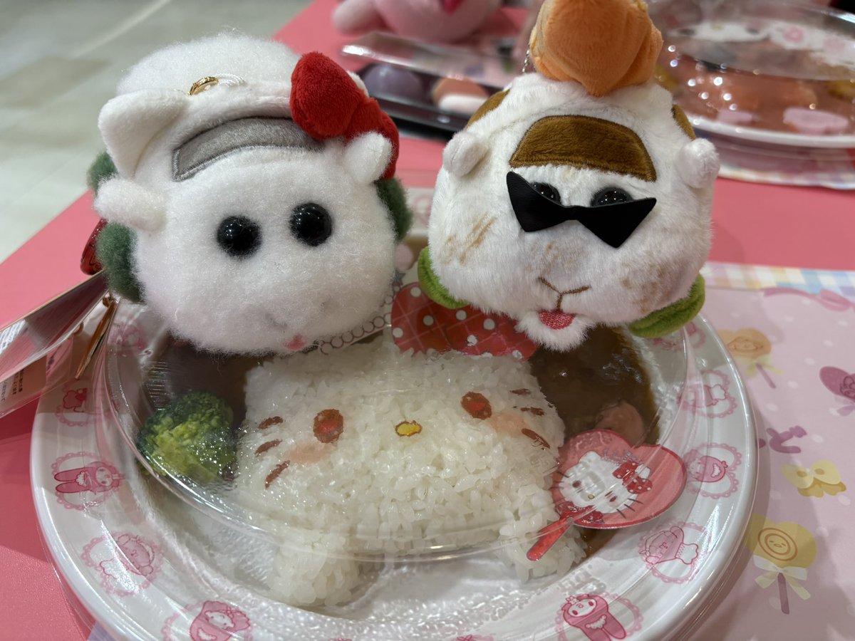 プイ活 シロモとカチューシャおそろ