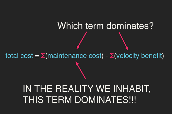 Why sticking with boring might seed up your software development.

Dan McKinley explains how Etsy unknowingly scaled their feeds technology 20x by doing nothing and the "cost vs benefit" ratio of extending your tech stack.

boringtechnology.club

#radicalSimplicity