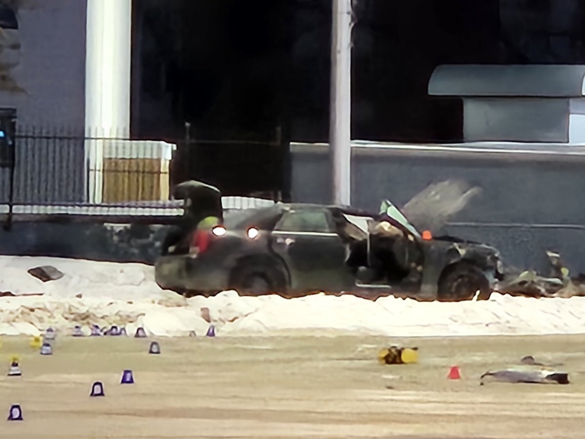 Police on scene at Chief Peguis Trail and Henderson Highway. One person taken to hospital.  #cbcmb