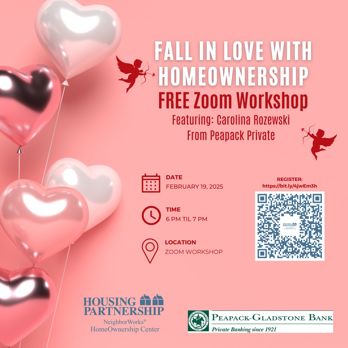 Are you registered yet? Our FREE Zoom workshop TOMORROW will help you fall in love with homeownership! Our experts will explain the homebuying process and bring you one step closer to owning a home you truly love!

Register here: bit.ly/4jwEm3h