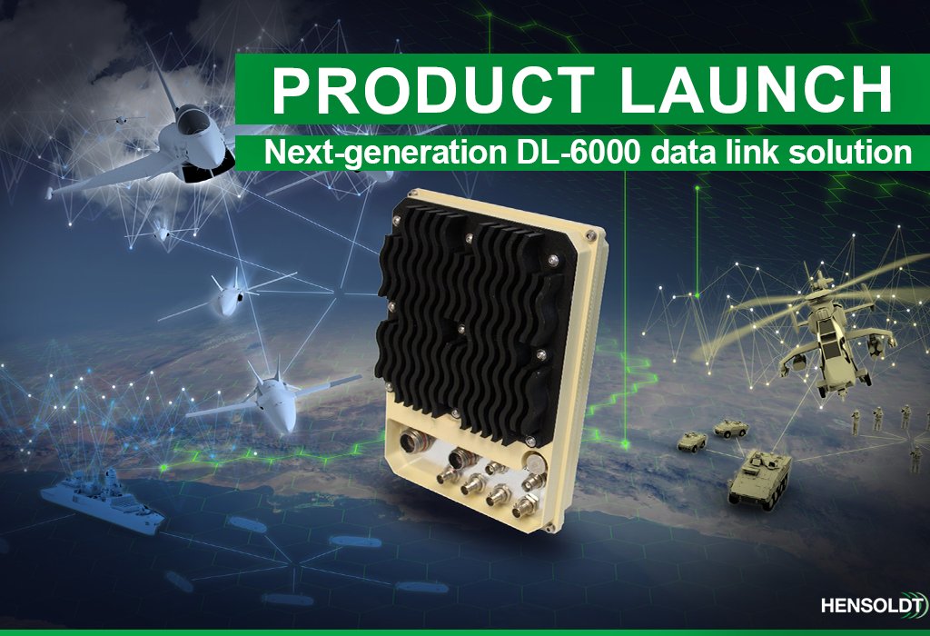 hensoldt's tweet image. @hensoldt announced the launch of the DL-6000, its sixth-generation data link solution, at IDEX 2025. Learn more: hensoldt.net/news/4565/hens… #HENSOLDT #IDEX #detectandprotect
