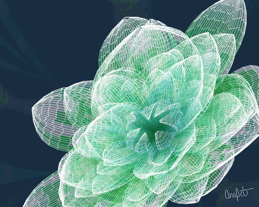 Fleur #66, as promised.
Adding order to the chaos.

#nft #genart #generativeart #p5js #javascript