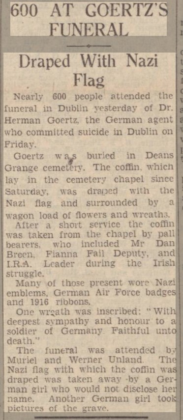 𝐖𝐨𝐮𝐥𝐝 𝐒𝐢𝐧𝐧 𝐅𝐞𝐢𝐧 𝐩𝐫𝐞𝐟𝐞𝐫 𝐍𝐚𝐳𝐢 𝐟𝐥𝐚𝐠𝐬?

At a recent committee meeting of Antrim and Newtownabbey Borough Council Sinn Fein Councillor Eamon McClaughlin claimed that the bunting for VE Day would not be inclusive.

Full article here:

facebook.com/share/19za9uBU…