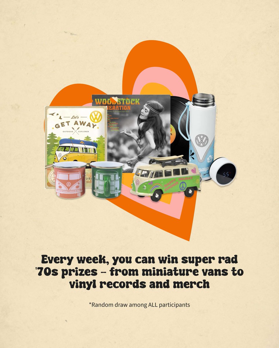 Antalis_UK's tweet photo. Step into the 70s spirit! ☮️💗✌️🌈

Every week during the “Wrap &amp; Remix by antalis” Challenge, we’re giving away 1970's or VW T1 Combi-themed goodies to randomly selected registered participants to spread the love in our wrapping community. https://t.co/F1g2B9XXBT https://t.co/IqmUN3GjIF