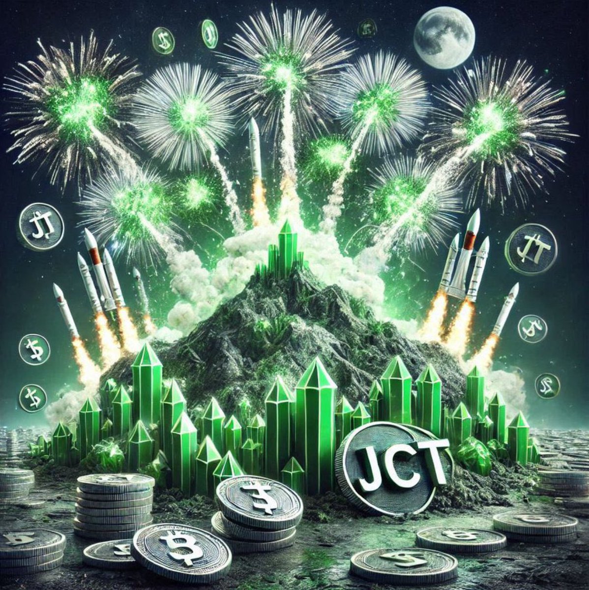 $JCT | <a href="/TheJadeCity/">Jade City</a> 

In my opinion, we are in the biggest era of technological and economic expansion in a long time.

I'm excited to see how projects like Jade City innovate by bringing a market as large as Jade straight to the blockchain

Revolutionizing investment and access