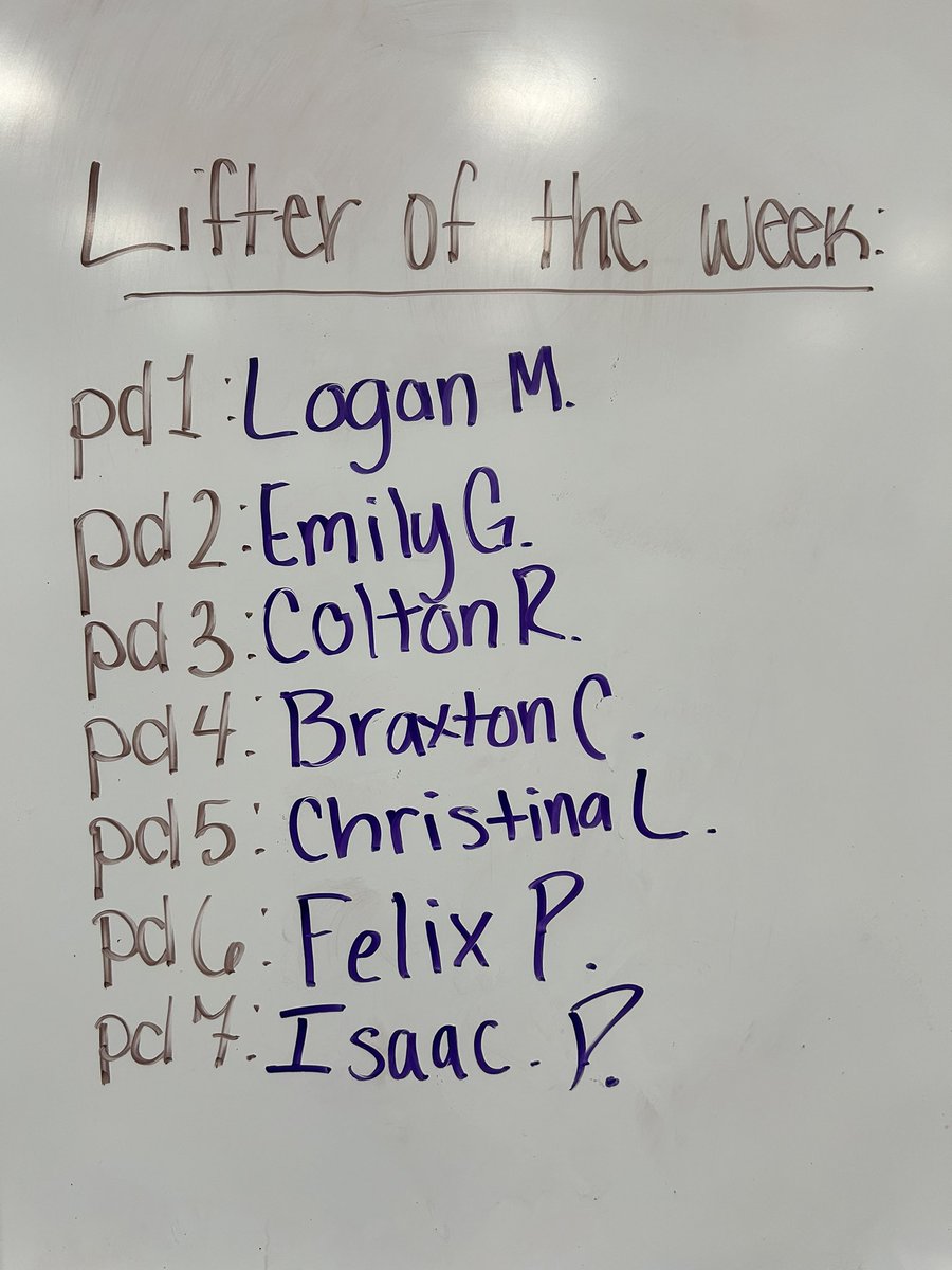 coachmacias9's tweet photo. Week 2/10 

Lifters of the Week 

#redhawkstrong https://t.co/2Ox7eR83vG