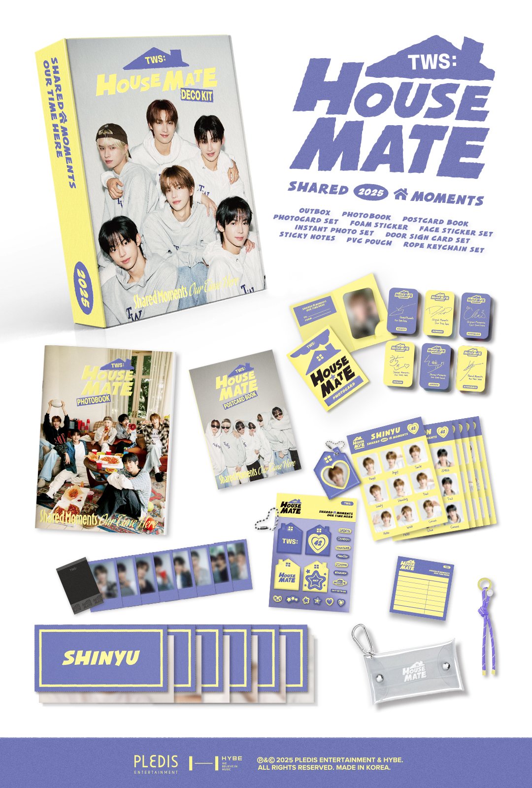 特典選択 TWS 2025 DECO KIT [ House Mate ]