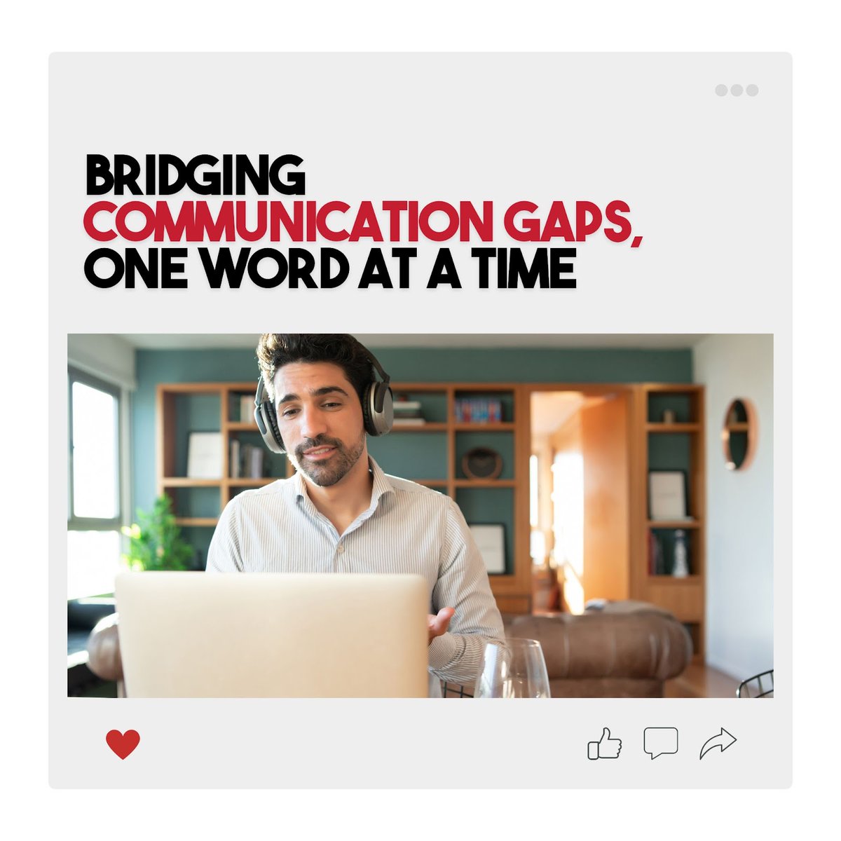 language_sai's tweet image. At SAI Language Solutions, we’ve been empowering organizations with professional, reliable language services. From telephonic, video remote (VRI), and on-site interpreting to document translation in over 300 languages.
-
👉
sailanguage.com
.
.
.
#LanguageWithoutLimits