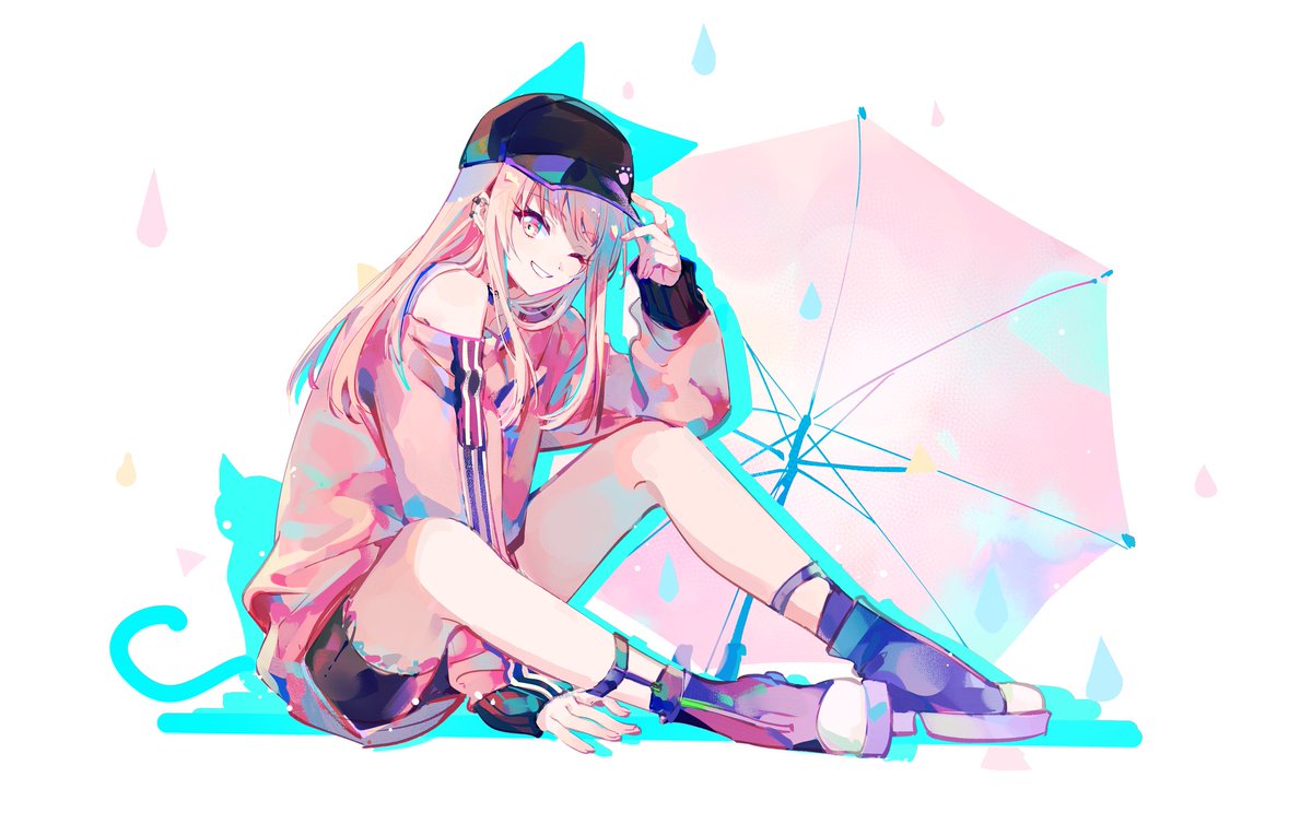 #Prsk_FA 🐱🎀🌧️🍬🍭☁️