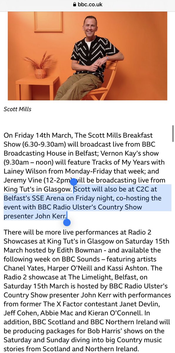 John Kerr (@thejohnkerr) on Twitter photo I guess the news is out there now… 🤠
Wish me luck <a href="/C2Cfestival/">Country2Country</a> <a href="/C2CBelfast/">Country To Country Belfast</a> 🎤
You know how to two-step <a href="/scott_mills/">Scott Mills</a>? 👬
bbc.co.uk/mediacentre/20… 🔗 I guess the news is out there now… 🤠
Wish me luck <a href="/C2Cfestival/">Country2Country</a> <a href="/C2CBelfast/">Country To Country Belfast</a> 🎤
You know how to two-step <a href="/scott_mills/">Scott Mills</a>? 👬
bbc.co.uk/mediacentre/20… 🔗