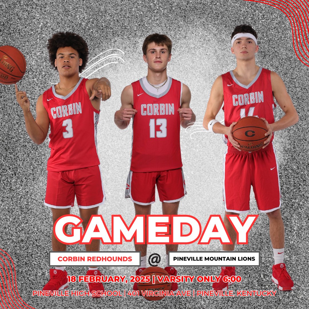 RedhoundHoops's tweet image. Game Day!! Varsity only—6:00 @ Pineville. #GoHounds