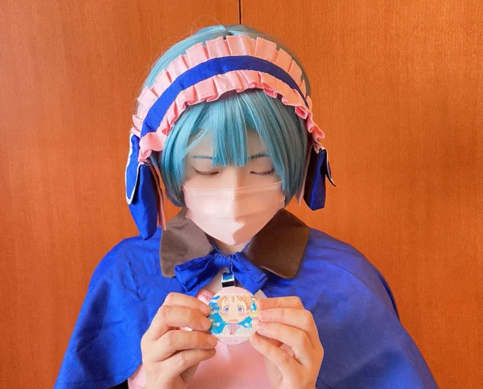 ※コスプレ注意※先日のあことま22でマルルクちゃんコスしてましたせっかくお声かけいただいたのにお買い物に必死でお写真お断りしてしまった方申し訳ないです3枚目は撮影してくださったときなしさんとのツーショときなしさん(  )#あことま22 