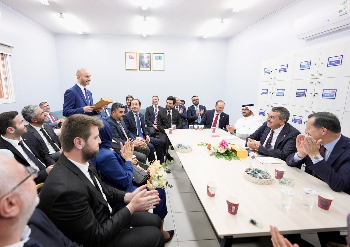Republic of Türkiye Ministry of National Education (@tcmeb_en) on Twitter photo Minister of National Education <a href="/Yusuf__Tekin/">Yusuf Tekin</a> visited the Turkish International School and met with students and teachers as part of his engagements in Riyadh.
📍Saudi Arabia
News 👉 meb.ai/BwaCzB Minister of National Education <a href="/Yusuf__Tekin/">Yusuf Tekin</a> visited the Turkish International School and met with students and teachers as part of his engagements in Riyadh.
📍Saudi Arabia
News 👉 meb.ai/BwaCzB