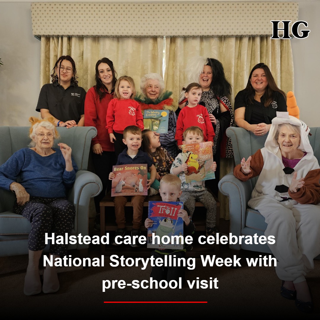 Residents at Colne View care home spent the afternoon with Halstead pre-schoolers, in celebrations of National Storytelling Week 📚 <a href="/HalsteadGazette/">Halstead Gazette</a> #Halstead 

halsteadgazette.co.uk/news/24933817.…
