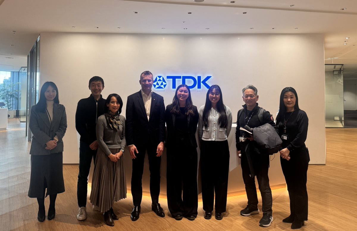 TDK_Corporation's tweet photo. 🙋‍♀️🙋‍♀️We had the pleasure to receive two students from @BST_Tokyo, as interns for a week!

🙏Their eagerness and excitement were truly appreciated among the Team Members, and we appreciate their efforts on inspiring and helping us!

#TDKxBST25 #TDKUnited #BSTsecondary #BSTWex https://t.co/69vnSlZSHU