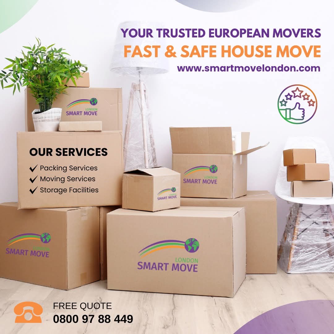 SmartMoveLondo3's tweet image. YOUR TRUSTED EUROPEAN MOVERS - @smartmovelondon 
FAST &amp;amp; SAFE HOUSE MOVE 🌍📦 Move with confidence!
smartmovelondon.com | 0800 97 88 449 (free quote)

#EuropeanMovers #HouseMove #FastAndSafe #SmartMoveLondon #InternationalRelocation #StressFreeMove