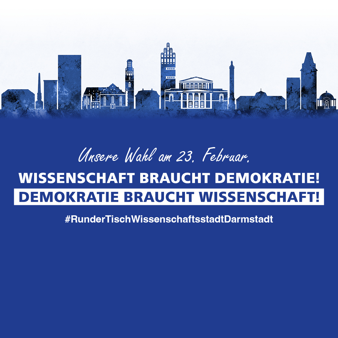 Wir unterstützen diesen Aufruf für Demokratie für die #Wissenschaft und #Wissenschaft für die #Demokratie der Schader Stiftung <a href="/schaderstiftung/">Schader-Stiftung</a> Mehr Infos hier: schader-stiftung.de/themen/demokra…
#RunderTischWissenschaftDarmstadt