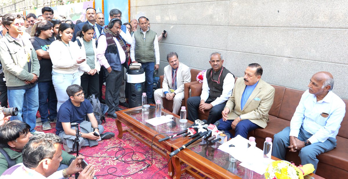 DrJitendraSingh's tweet image. &quot;For 150 years, the India Meteorological Department (#IMD) has stood at the forefront of meteorological research, leveraging cutting-edge technology to address the challenges of dynamic climate. 2014 was a turning point after PM Sh @NarendraModi took over and gave a special boost…