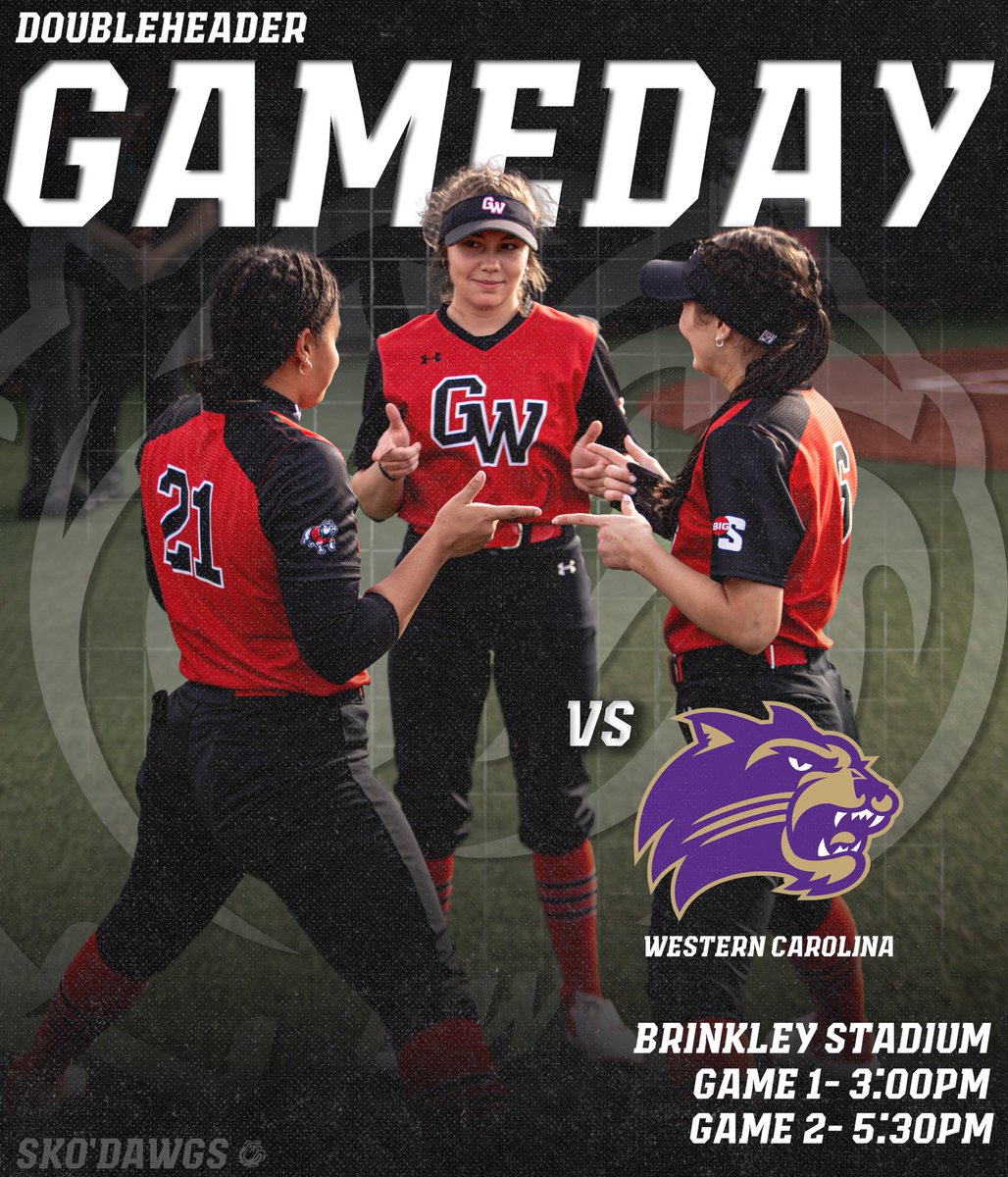WAKE UP! ITS GAMEDAY! THE DAWGS WILL TAKE ON WESTERN CAROLINA IN A DOUBLE HEADER TODAY IN BRINKLEY!

🆚WESTERN CAROLINA
🕐GAME 1- 3:00PM 
  GAME 2- 5:30PM 
📍BRINKLEY STADIUM 

SEE YOU IN BRINKLEY

#skodawgs🦴