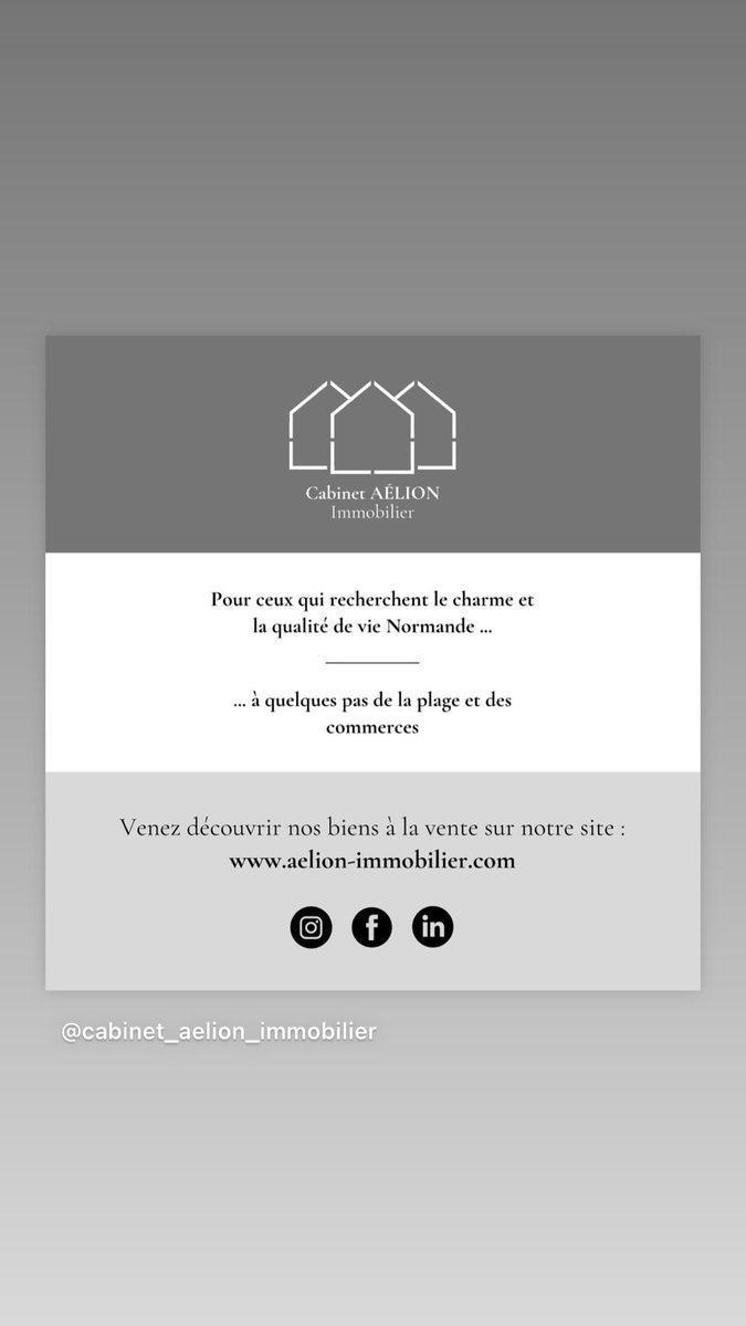 Vous recherchez un pied à terre en bord de #mer ou dans la #campagne ➡️ contactez nous 📱🖥️ #immobilier #transaction #cabinetAelionImmobilier