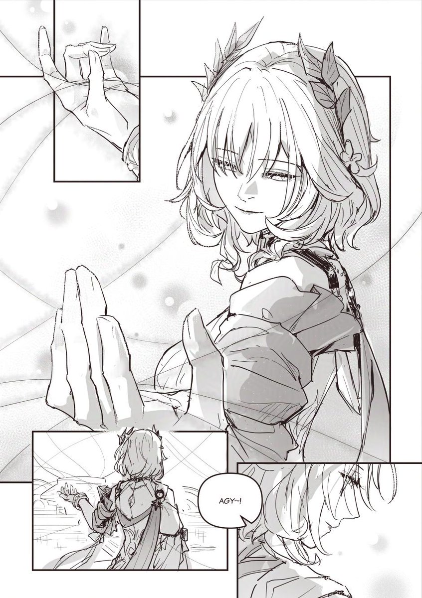 [Foreseen Arrival] [1/2]
#HonkaiStarRail #崩坏星穹铁道 fancomic
--
It's done _('ཀ`」 ∠) It took longer than I wish it to be _('ཀ`」 ∠)_('ཀ`」 ∠)_('ཀ`」 ∠)
But it's done so... //fainted

#hsrcreators #hsrfanart #aglaea #tribbie 