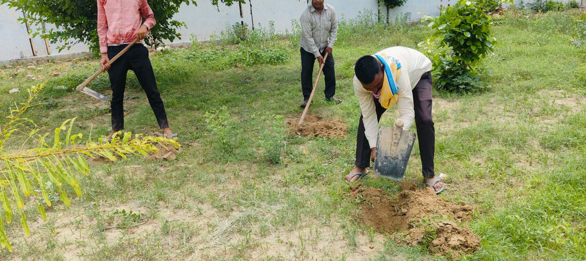 vimalvikasvimal's tweet photo. 🌱🌱 #प्रकृति_मित्र 🌱🌱
*🌳#eco_club 🌳🌴
#missionforlife
🌳🌳🌳🌳🌳
वृक्षों की जब करोगे रक्षा, तभी बनेगा जीवन अच्छा
गतिविधि : पौधा रोपण
श्रीनिवास शर्मा
कंपोजिट विद्यालय जहांनगढ़, टप्पल
जिला #अलीगढ़
संकलनकर्ता : डॉ० ज्योति मिश्रा
टीम प्रकृति मित्र
@shikshansamvad https://t.co/VvC9YVpMBq