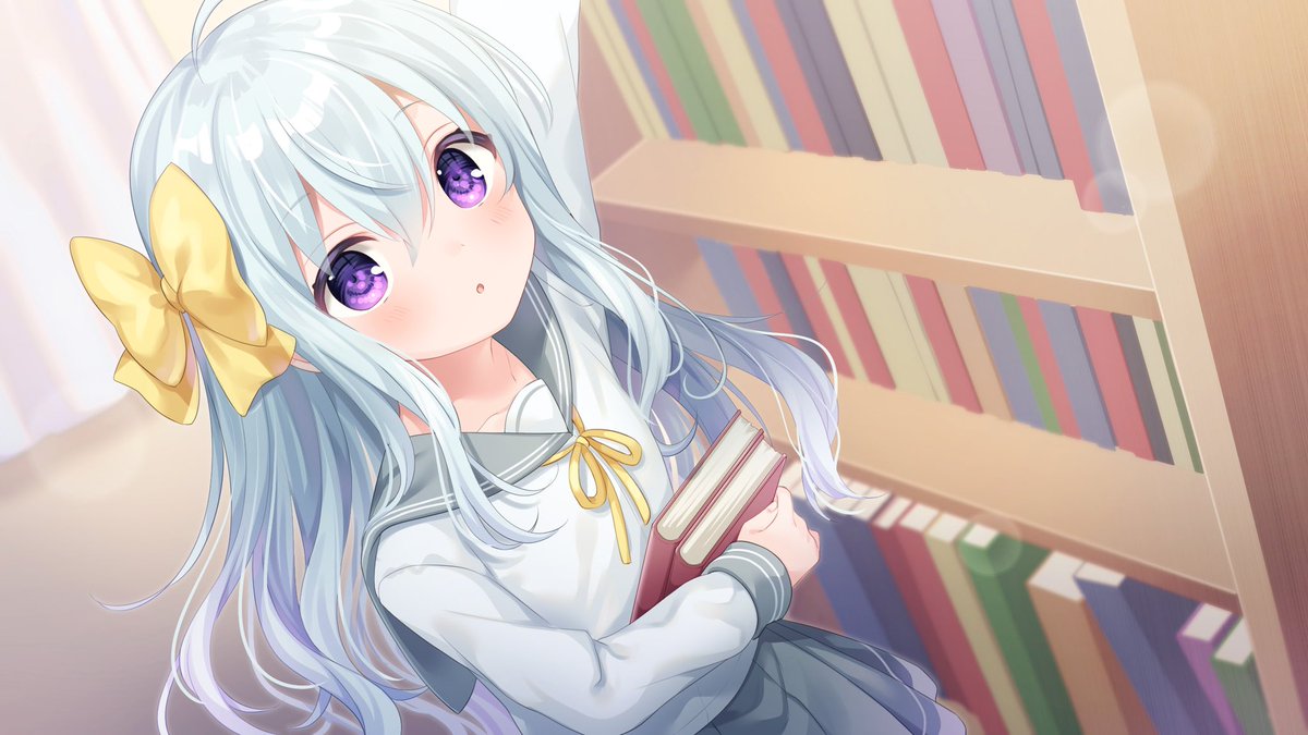 大きいリボンを装備した女の子は可愛い 